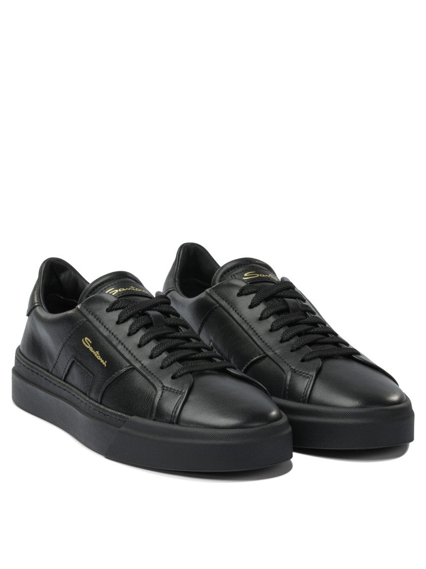 Santoni "Double Buckle" Sneakers