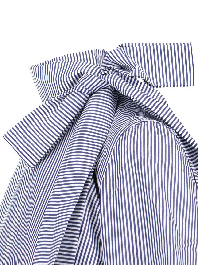 Finamore "Lindsay" Blouse – Blue/White