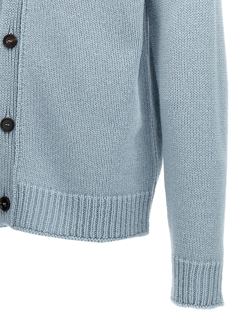 Marni Classic Wool Cardigan With Button Closure