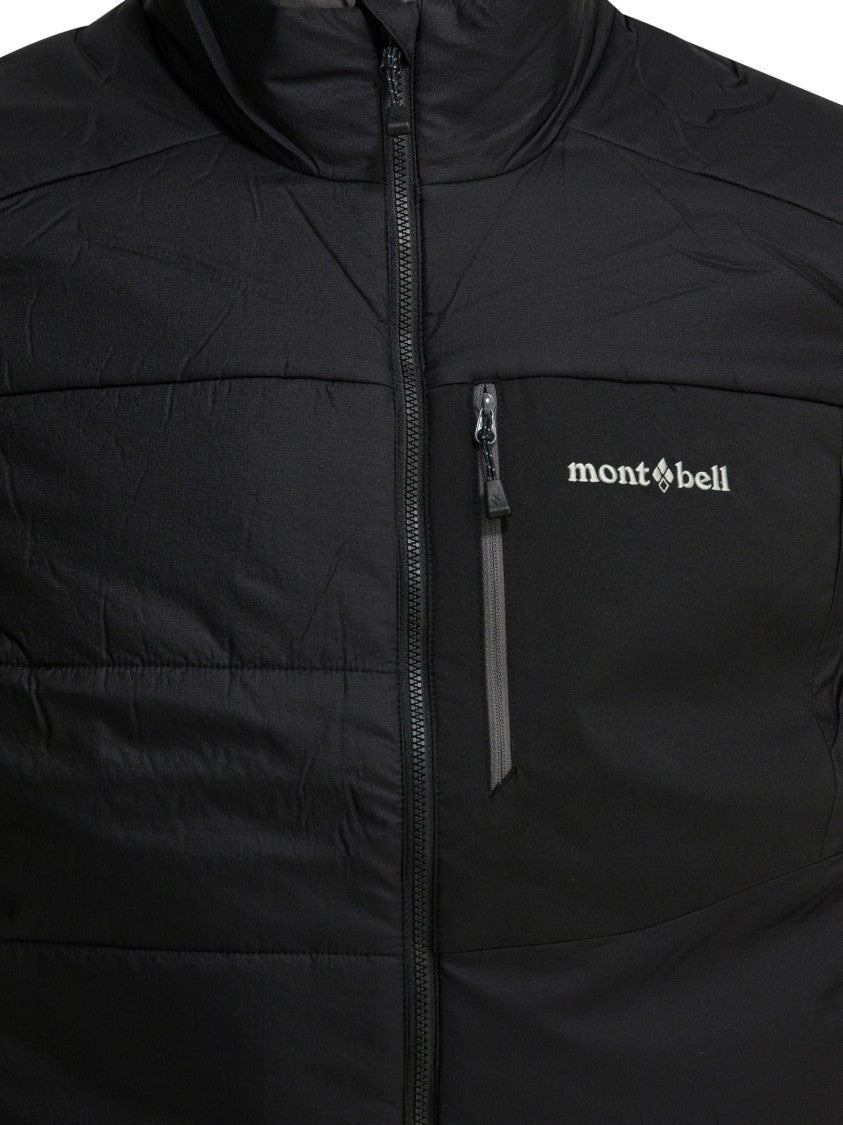 Montbell Sleeveless Jacket With Durable Nylon Exterior And Polyester Padding