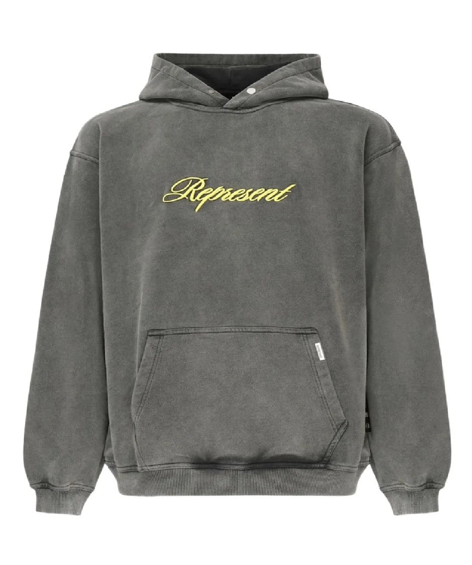 Represent Script Logo Hoodie
