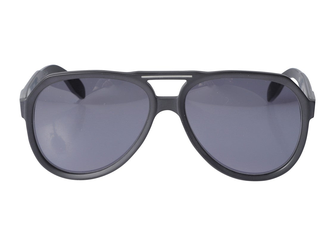 Kador Big Pilot Gradient Double Bridge Aviator Sunglasses