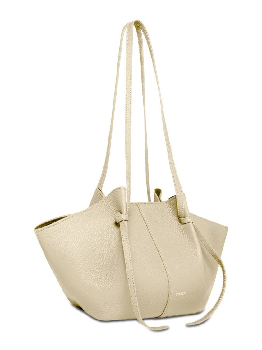 Yuzefi Bovine Leather Elongated Mochi Tote Bag