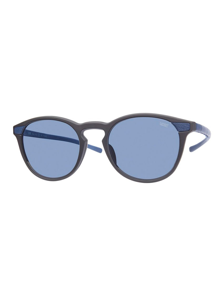 Look 04672.51 Oval Blue Textured Sunglasses
