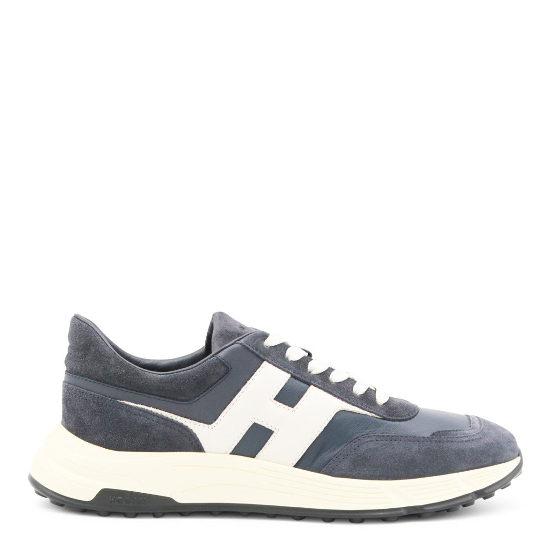 Hogan Navy Leather Sneakers