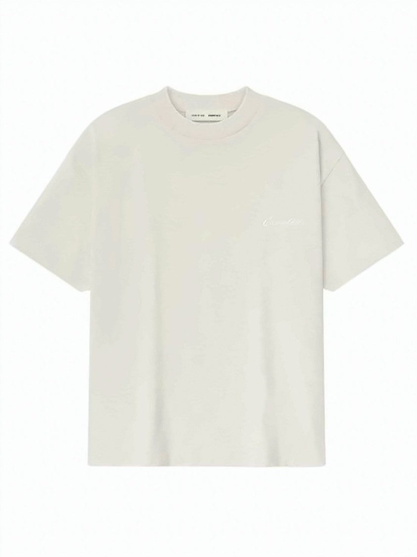 Fear Of God Short-Sleeved Crew Neck T-Shirt With Embossed Logo