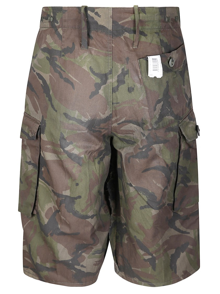 Prototypes Camouflage Cargo Shorts With Utility Pockets