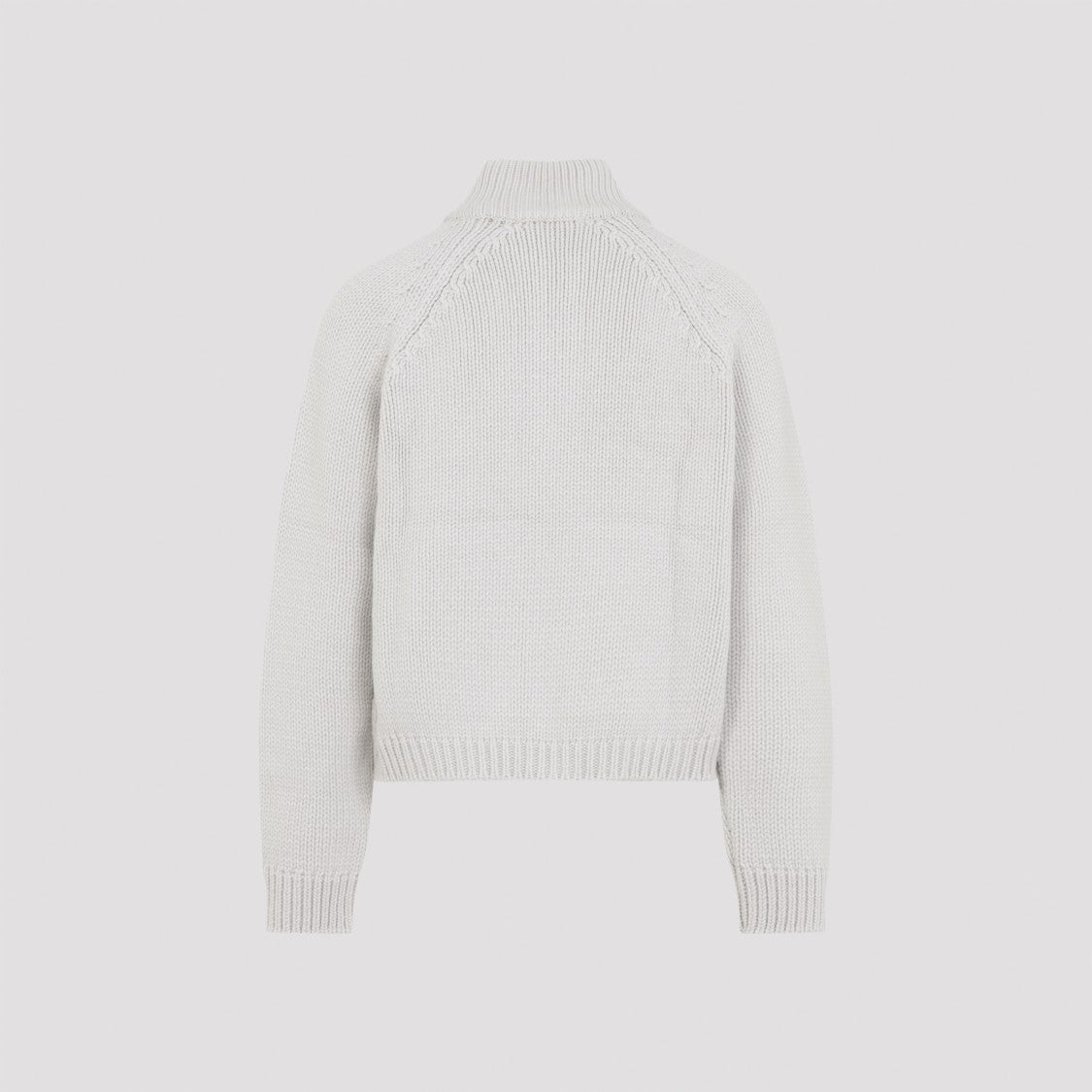 Our Legacy Contemporary White Extrafine Merino Wool Sweater