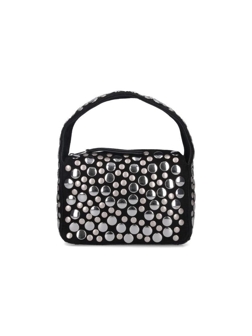 Khaite "Elena" Small Studded Bag Black
