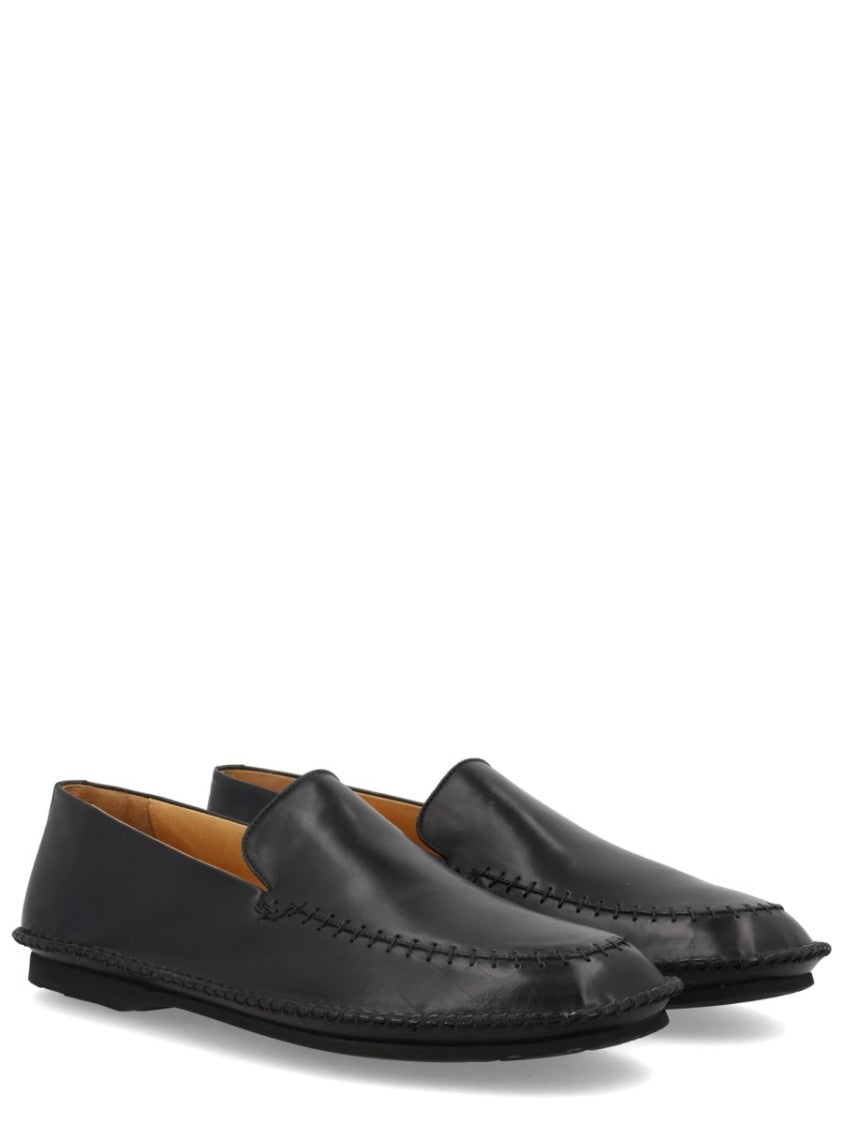 Premiata Land Smooth Calf Leather Moccasins Loafers
