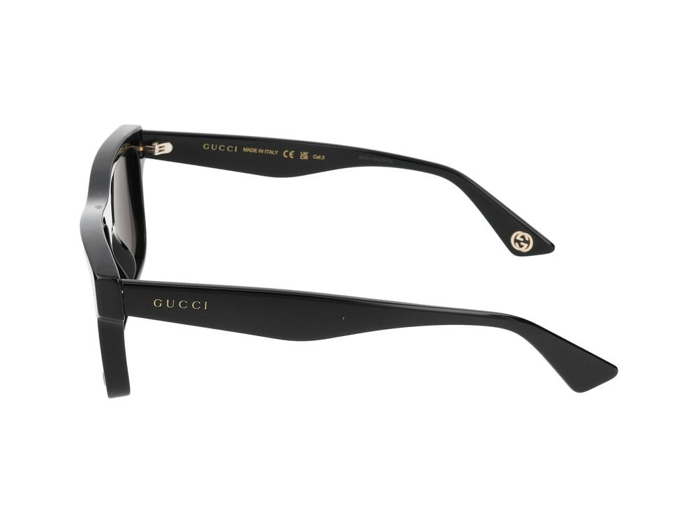 Gucci Sunglasses Gg1618s 001 Black Black Grey 56/18/150