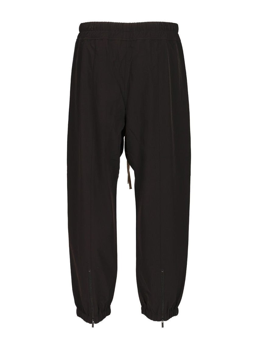 Fear Of God Relaxed Fit Black Jogger Pants With Elastic Cuffs