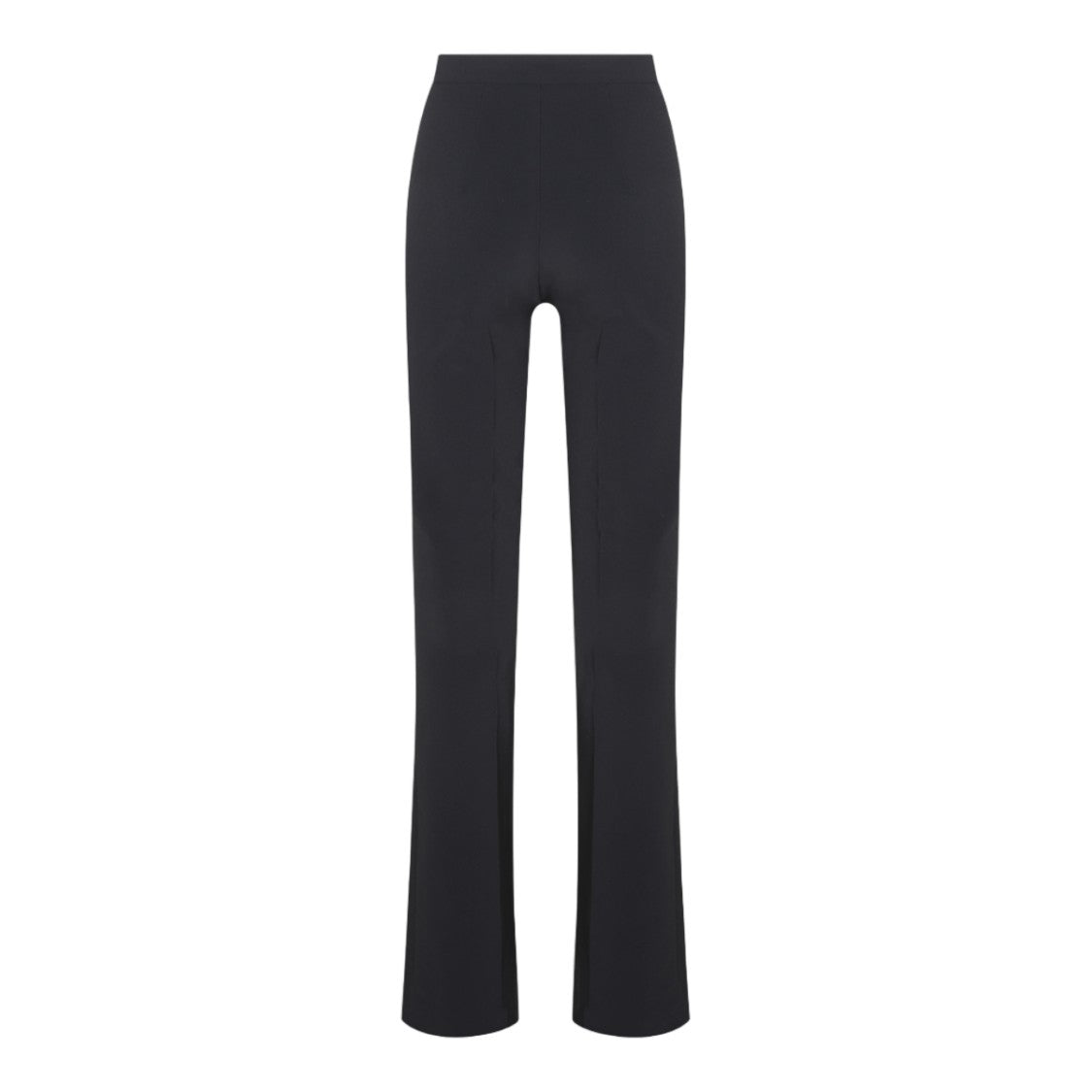 Elisabetta Franchi Tailored High-Waisted Trousers With Gold Accents