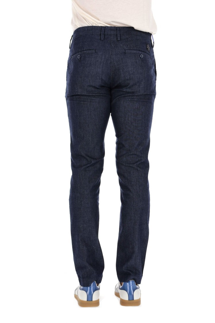 Jacob Cohen Ben Model Dark Wash Lyocell-Cotton Jeans