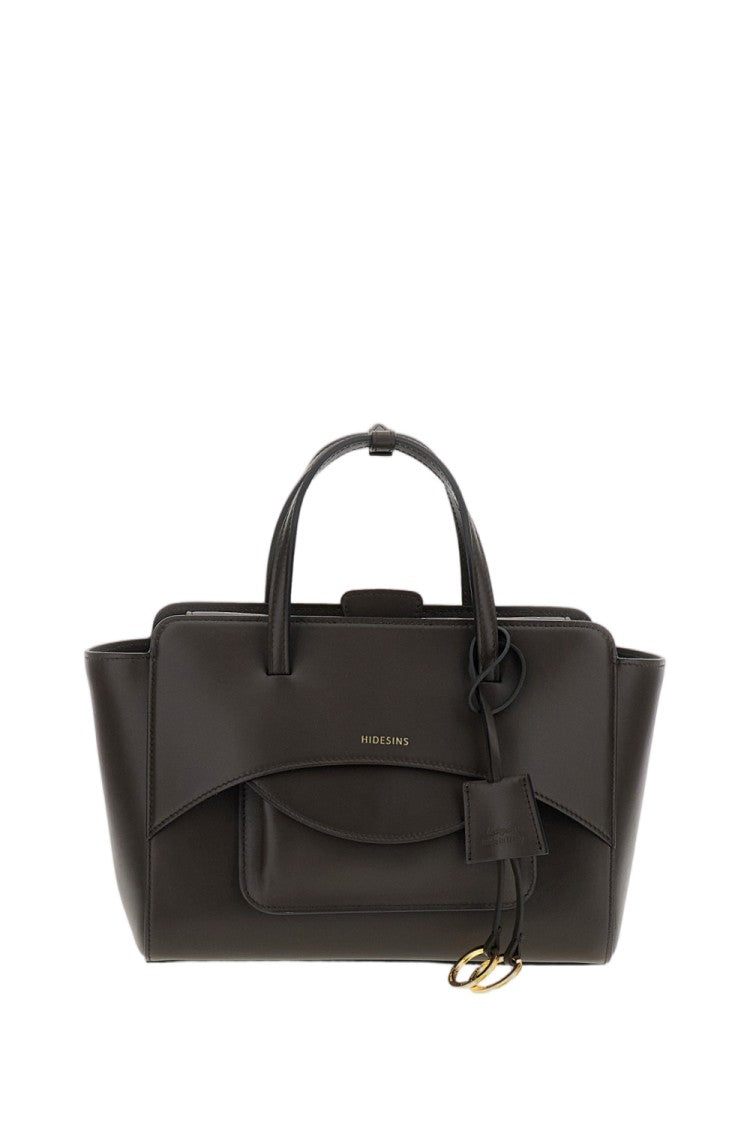 Hidesins Dark Brown Flap M Leather Shoulder Bag