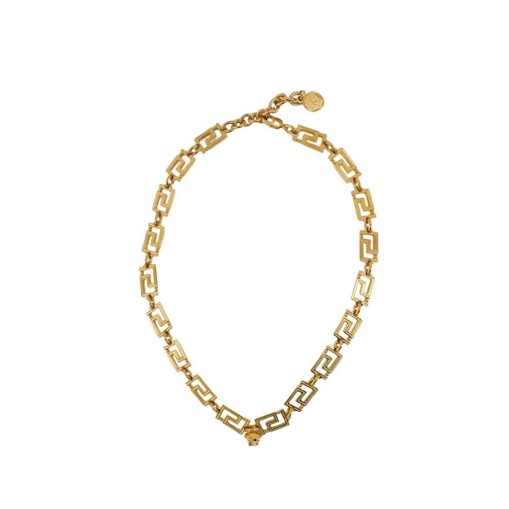 Versace Greca Necklace - Metal - Gold