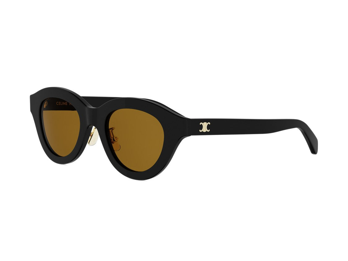 Celine Cl40338f Rounded Acetate Sunglasses