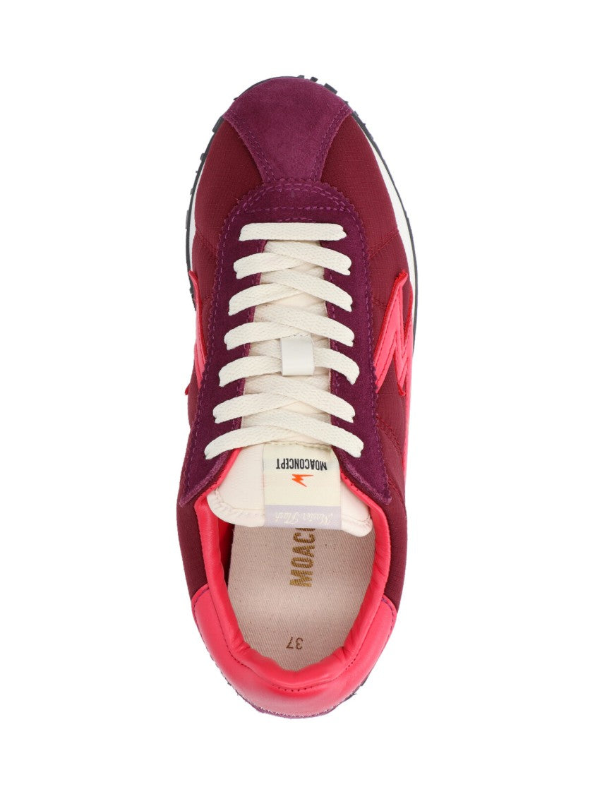 Master Of Arts Low-Profile Sneakers With Lightning Bolt Design