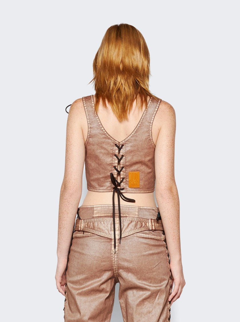 Jean Paul Gaultier Laced Crop Top