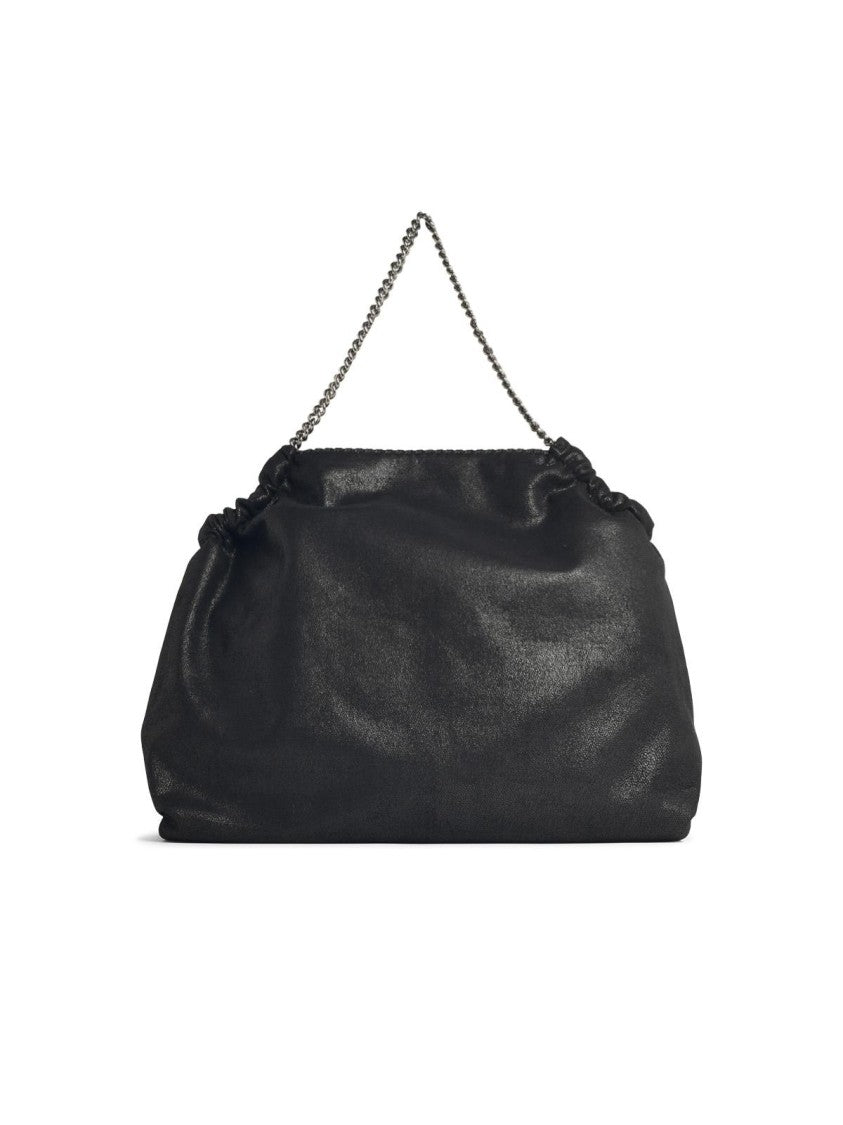 Stella Mccartney 'Falabella 3 Cat' Alter Mat Black Bag