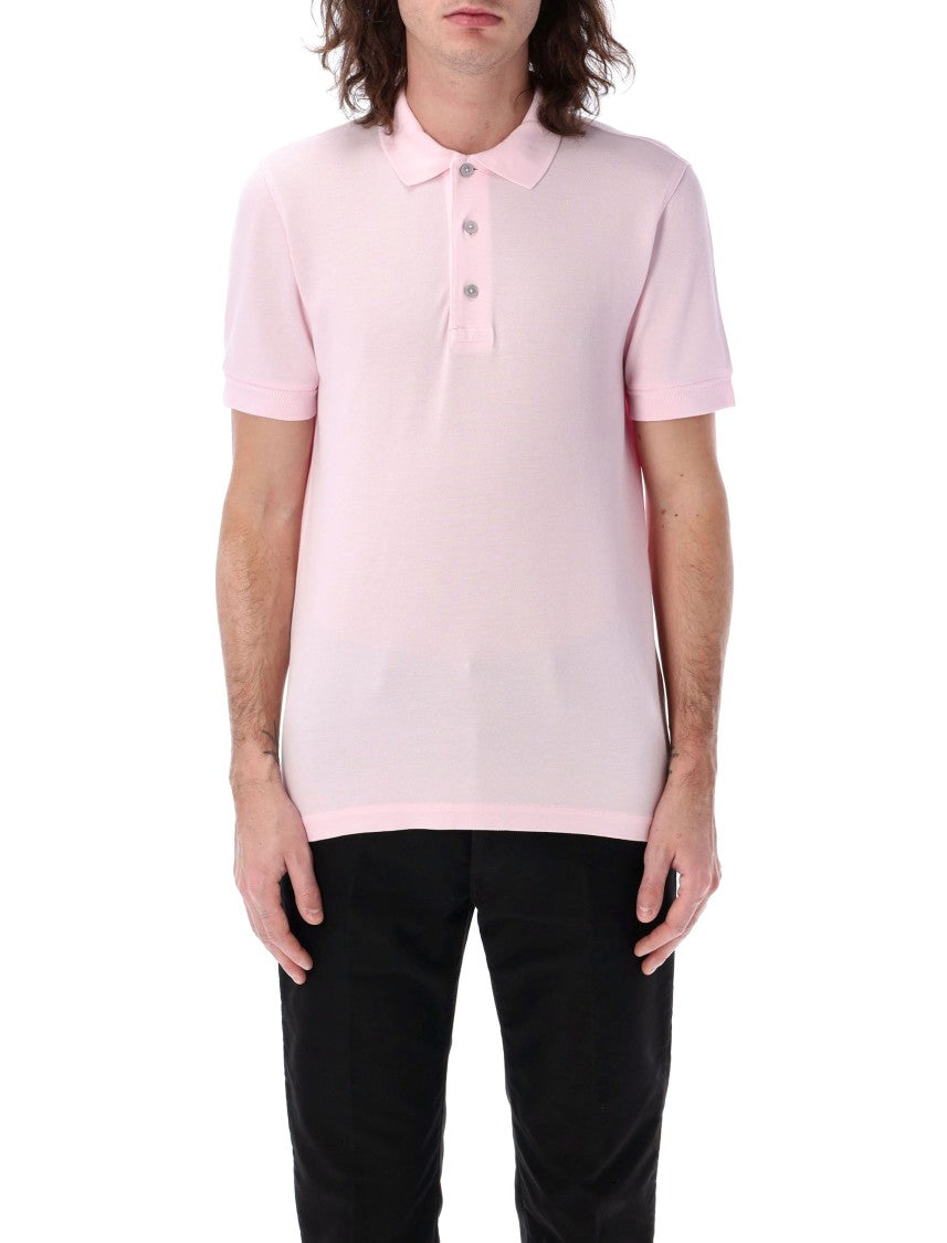 Tom Ford Classic Piquet Polo With Three-Button Placket