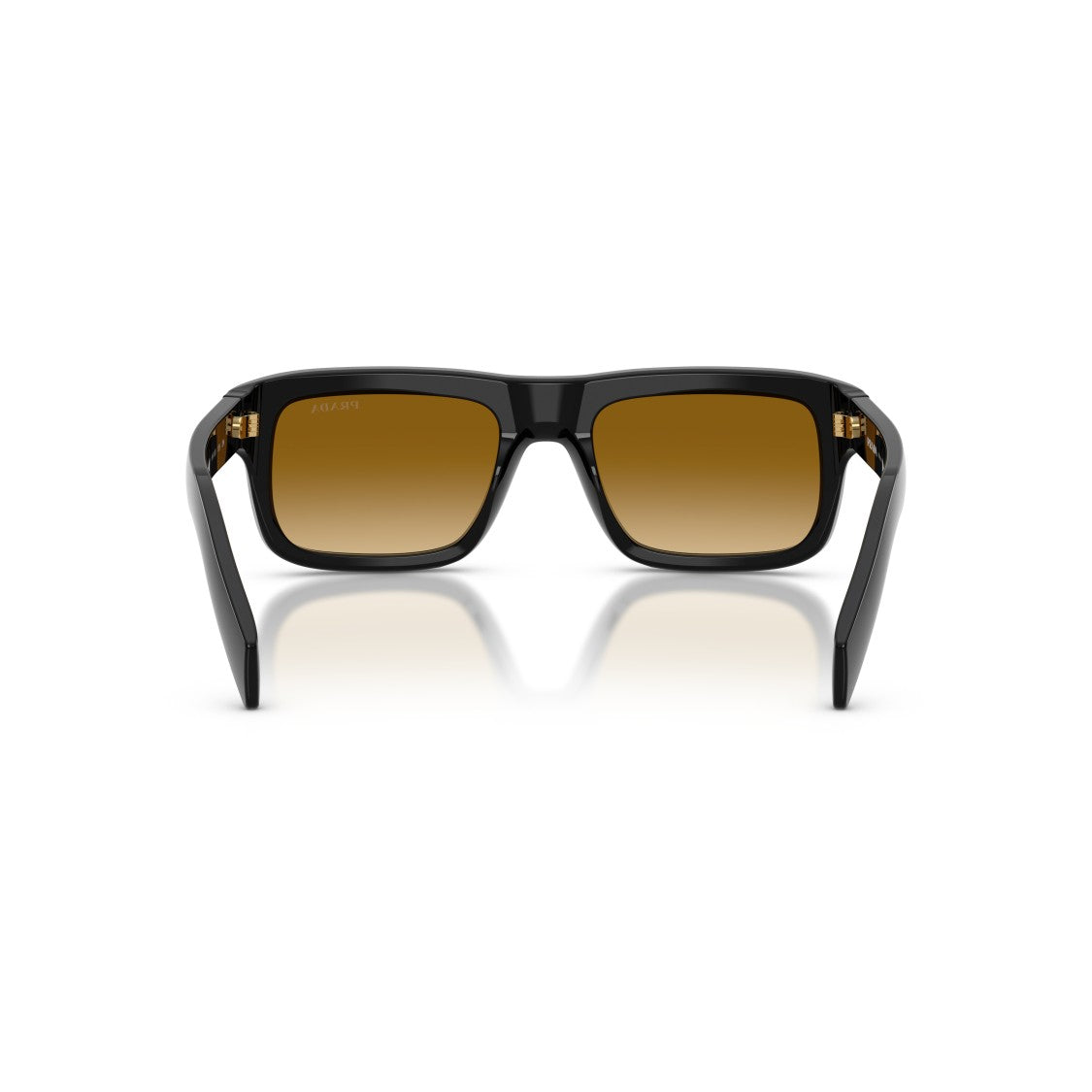 Prada 0Pr D11s Glossy Black Acetate Sunglasses