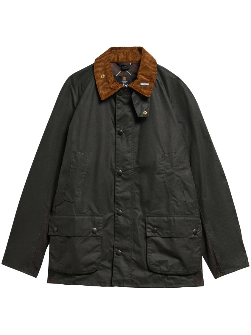 Barbour Waxed Cotton Corduroy Collar Jacket