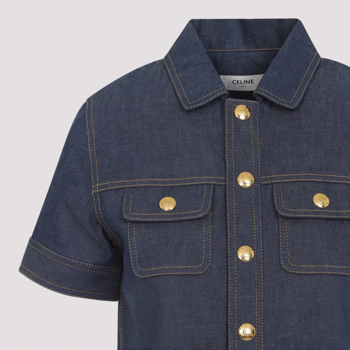 Celine Cotton Mini Dress