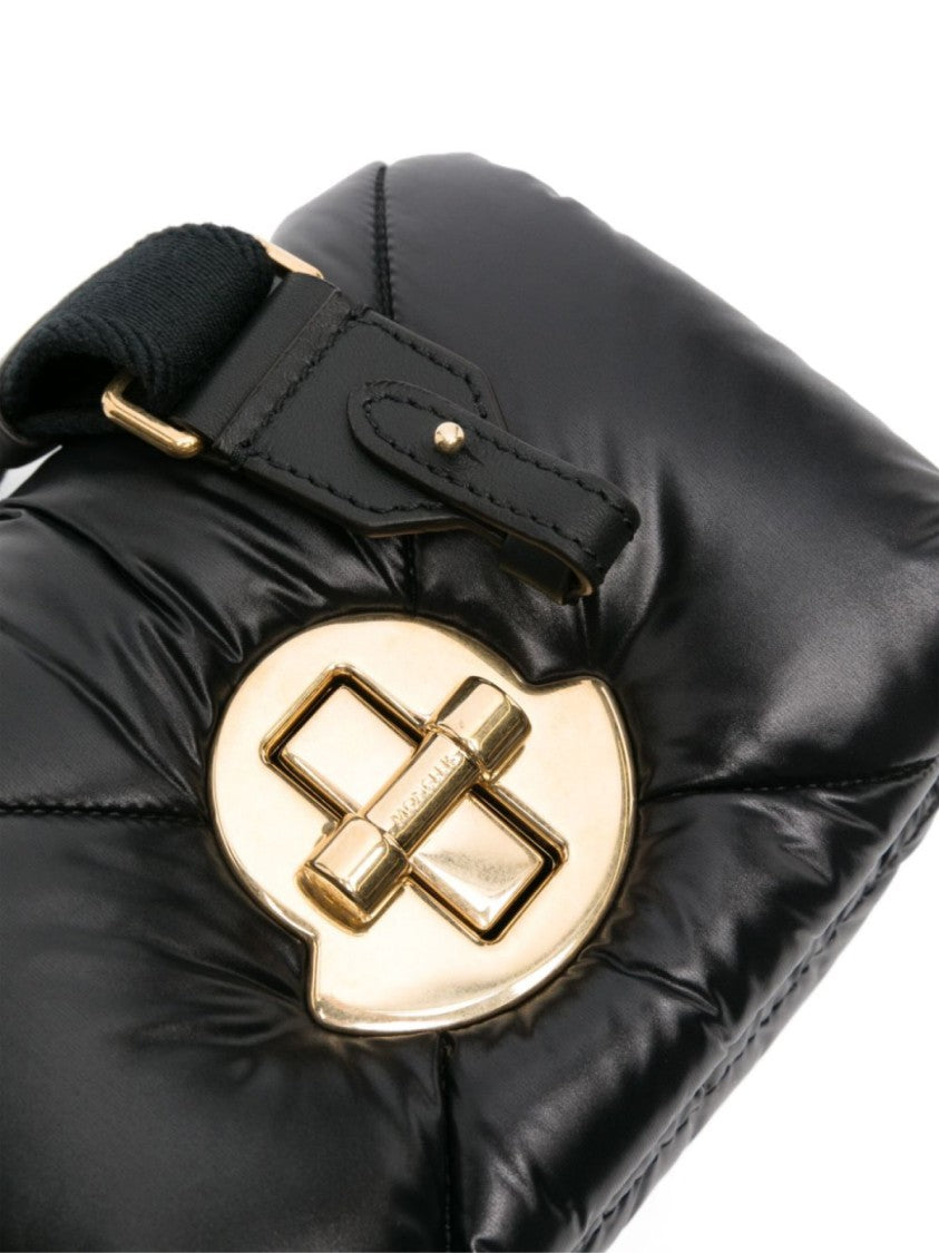 Moncler Puf Twist-Lock Mini Crossbody Bag