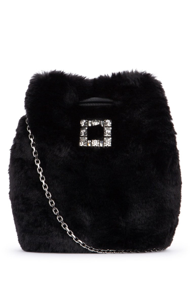 Roger Vivier Tres Vivier Aumoniere Fur