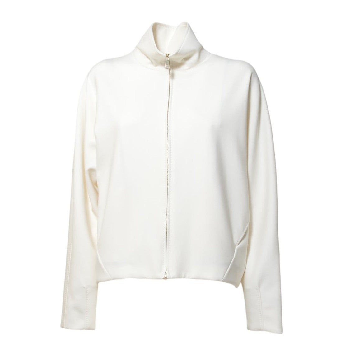 Max Mara White Plava Cocoon Jacket