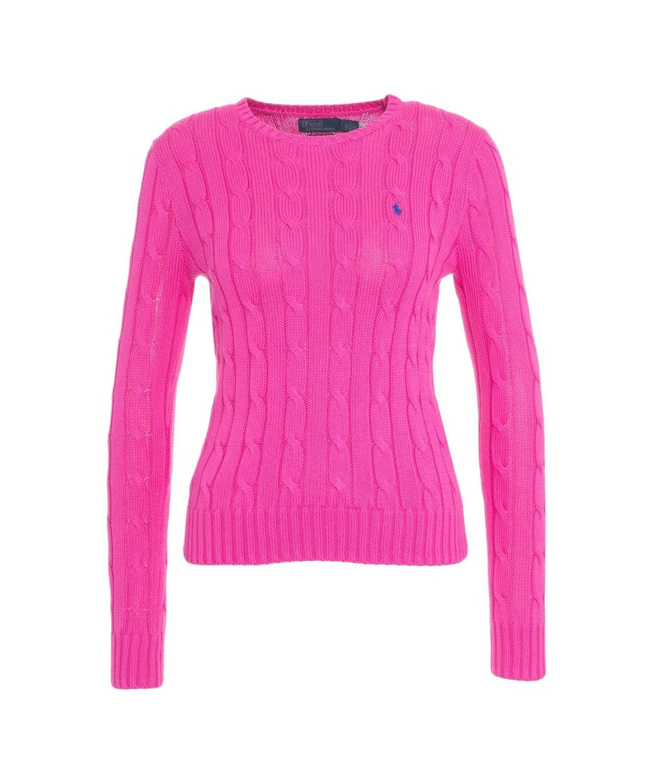 Polo Ralph Lauren Pink Cable Knit Sweater