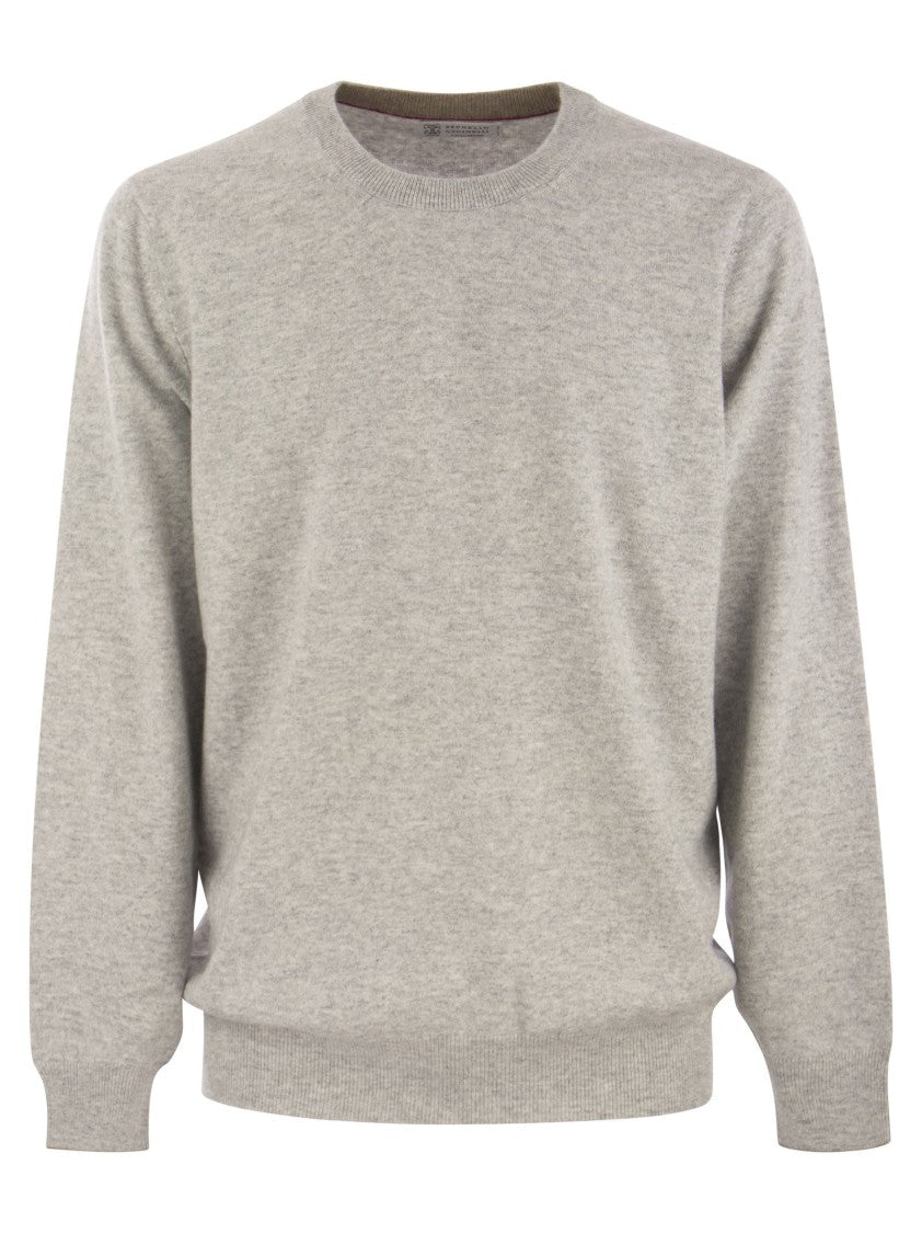 Brunello Cucinelli Pure Cashmere Crew-Neck Sweater