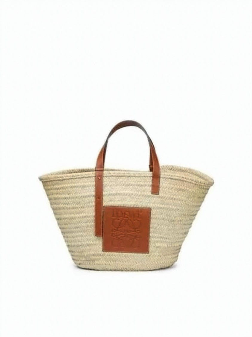Loewe Woven Basket-Style Shoulder Bag