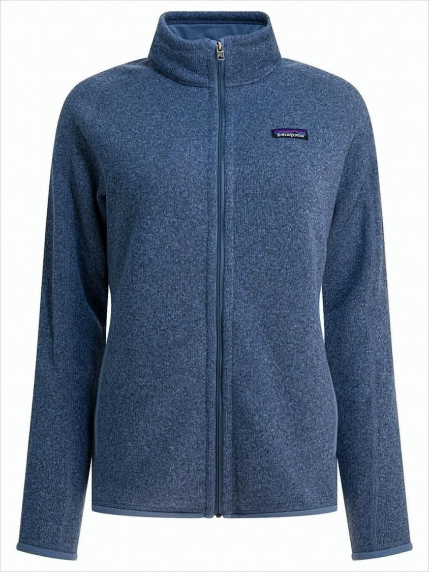 Patagonia Textured Knit Blue Jacket