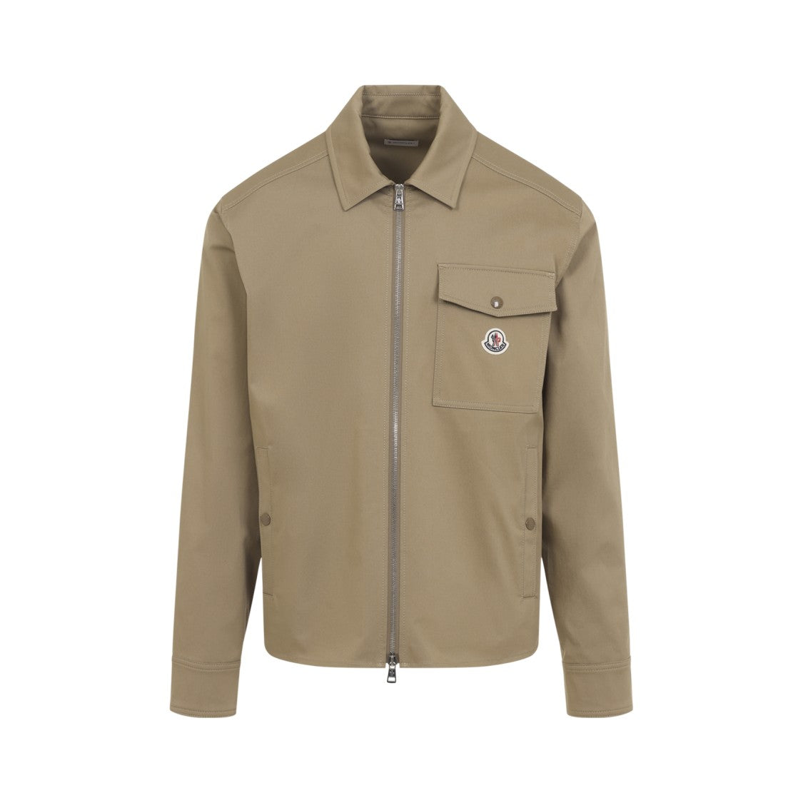 Moncler Classic-Fit Brown Shirt Jacket