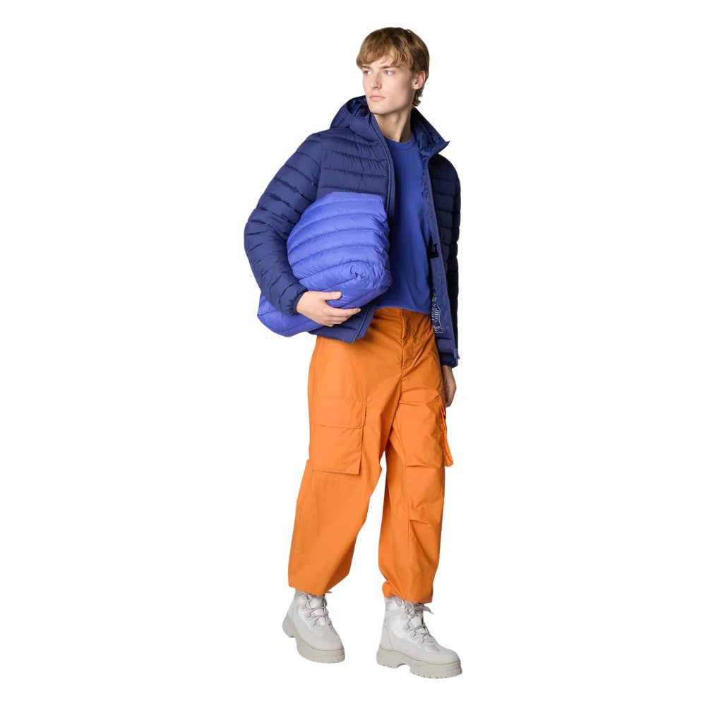 Save The Duck Quilted Hooded Double-Slider Zip Light Jacket