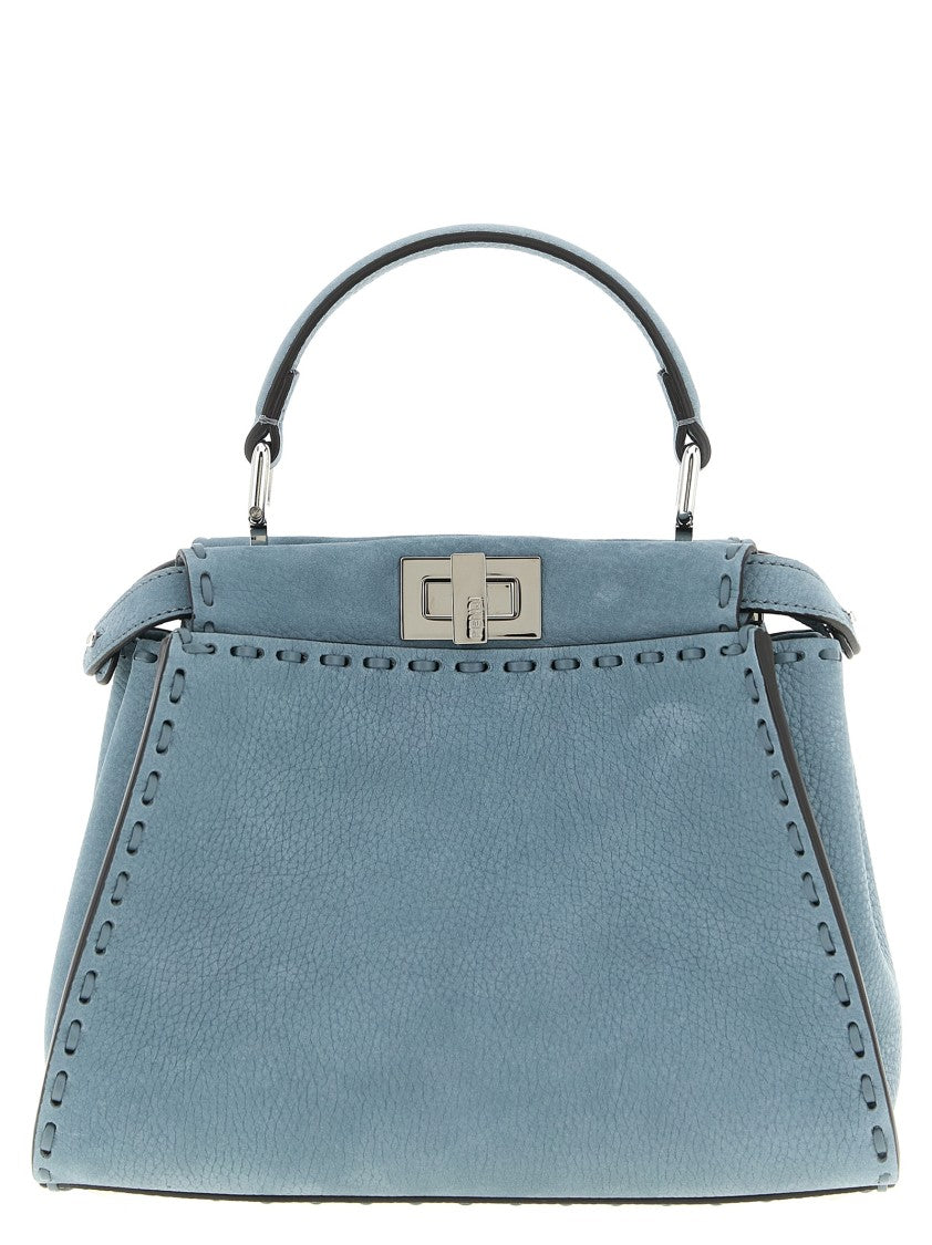 Fendi 'Pekaboo Selleria' Mini Crossbody Bag