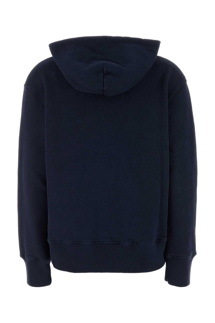Autry Navy Blue Cotton Main Wom Sweatshirt