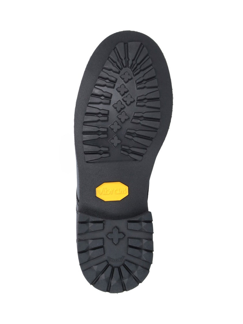 Kiko Kostadinov Black Black Atro Leather Derby Shoes