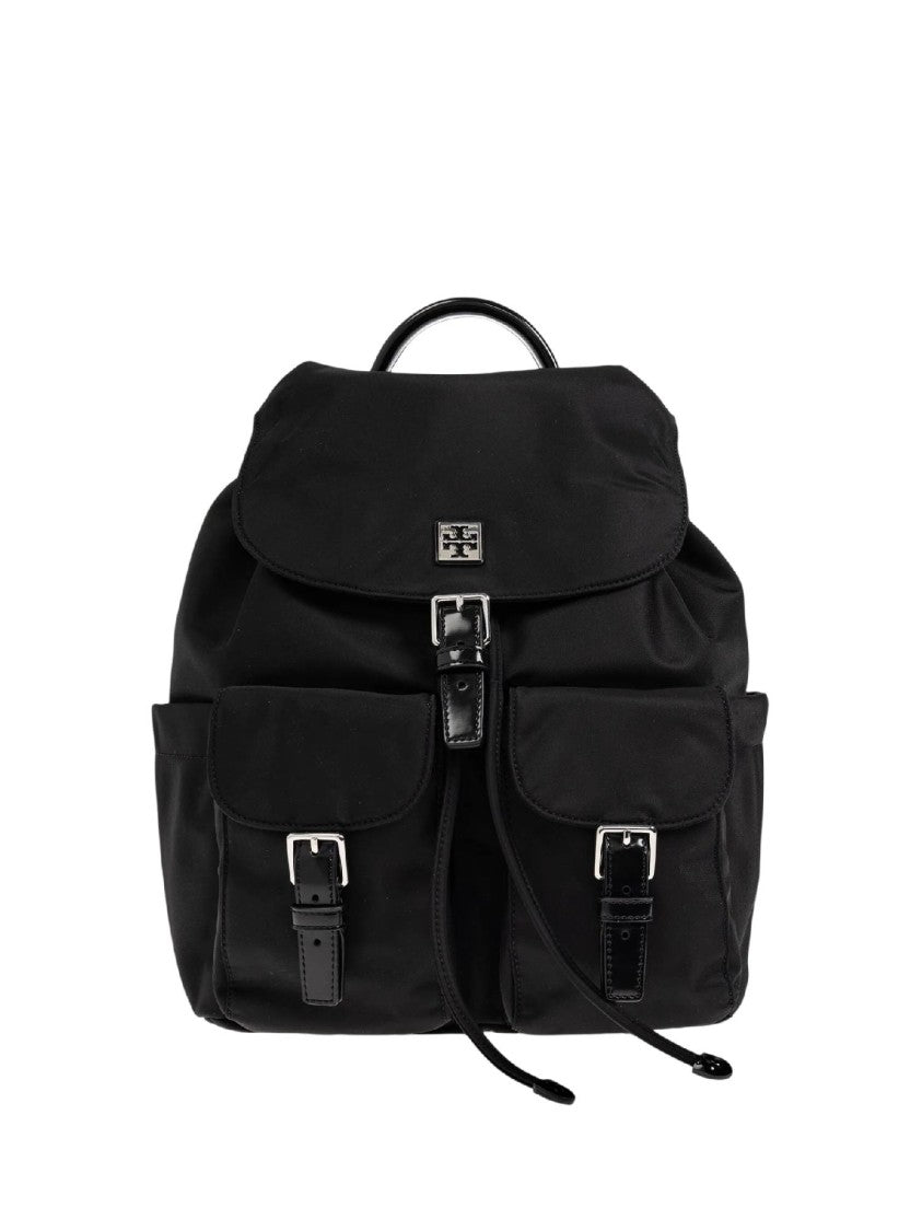 Tory Burch Virginia Flap Top Buckle Closure Backpack