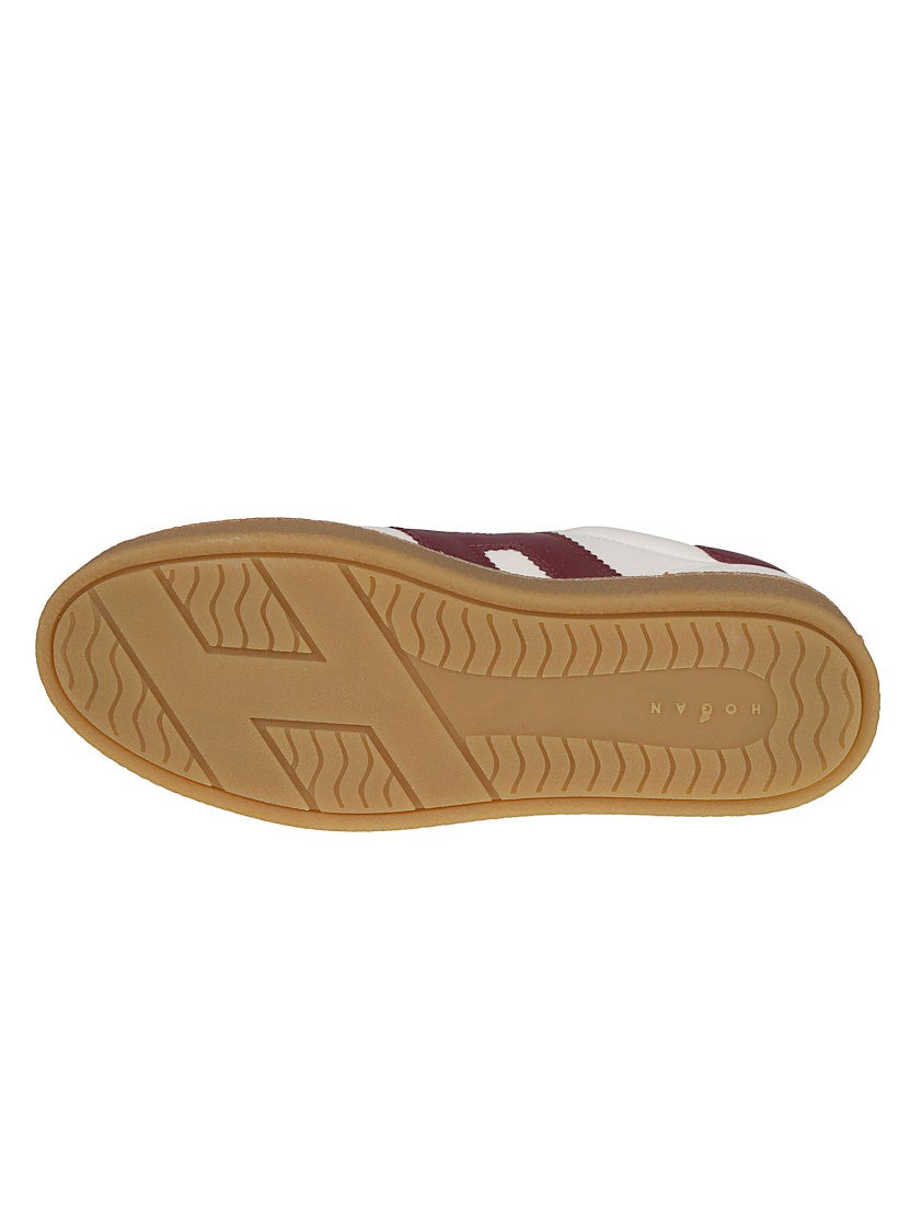 Hogan H698 Low-Top Leather Sneakers