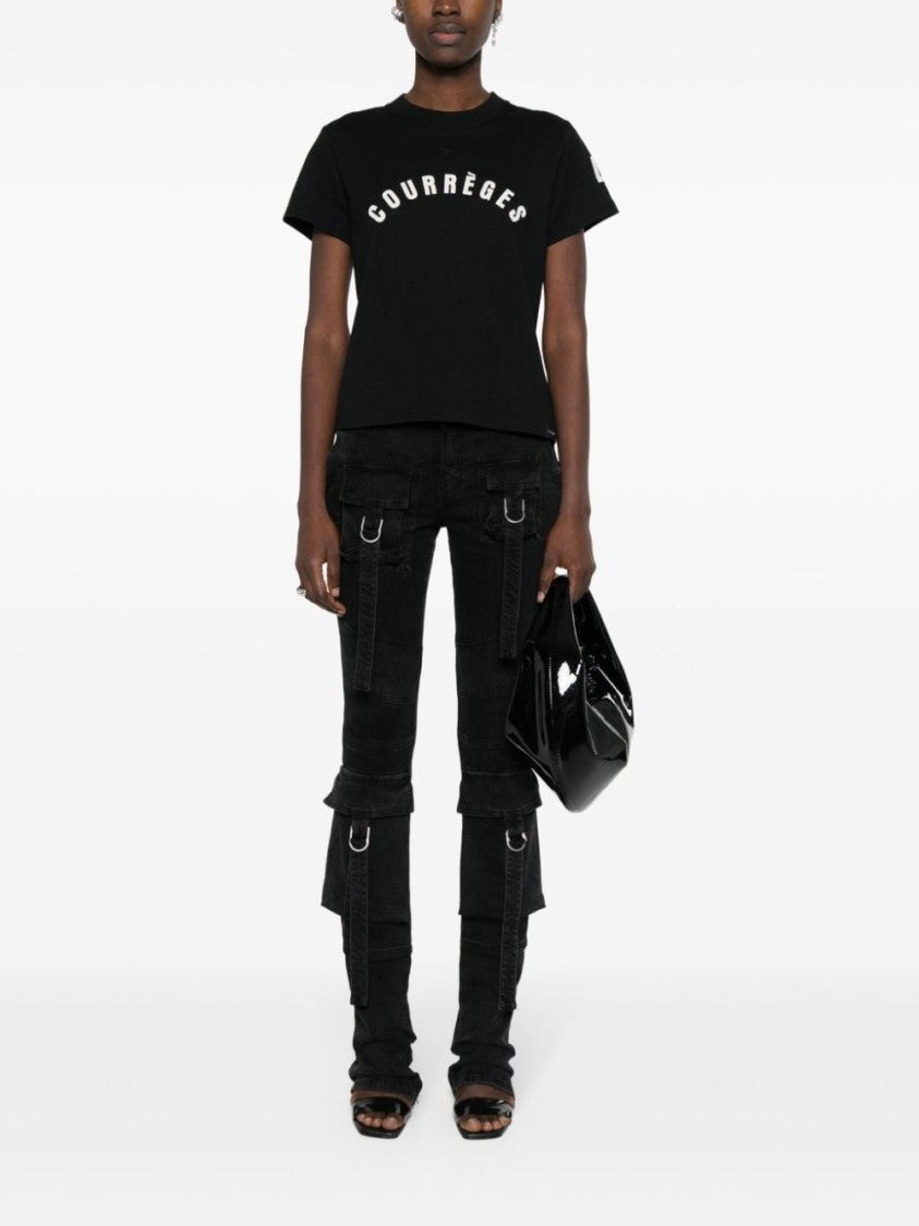 Courrèges Cotton Jersey Top