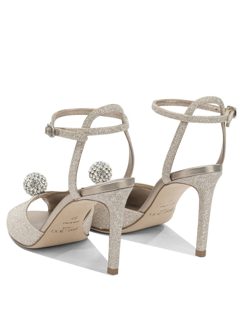 Jimmy Choo "Sacora 85Mm" Heeled Sandals