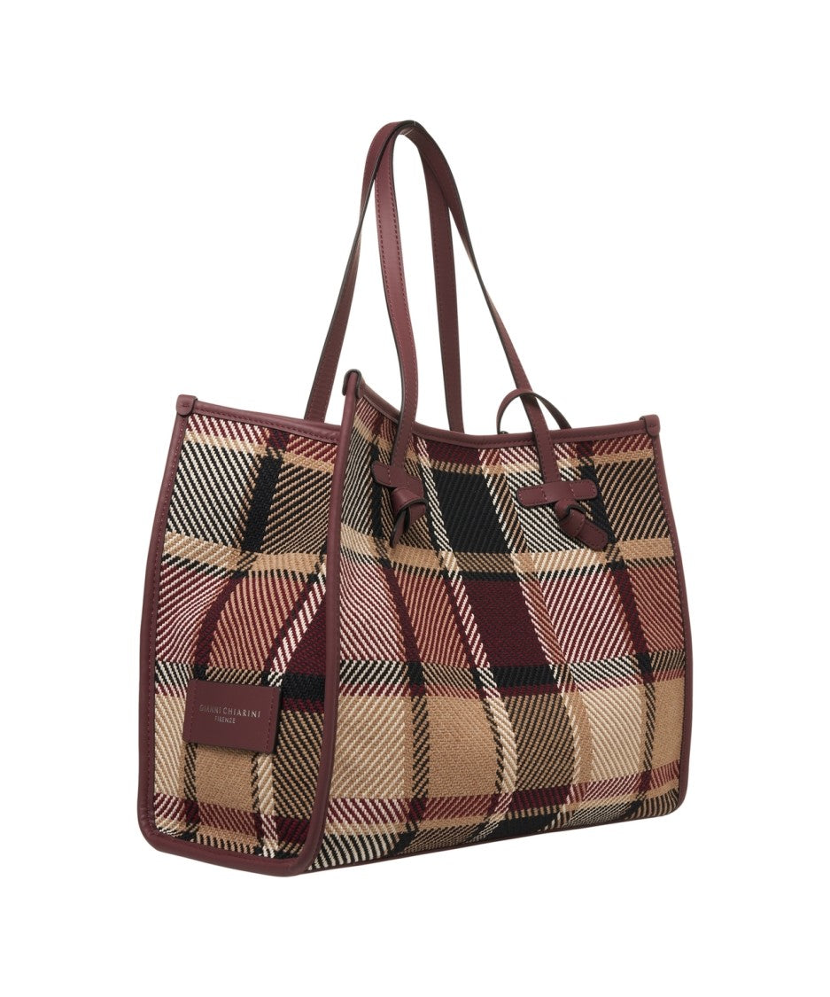 Gianni Chiarini Shopper With Check Pattern