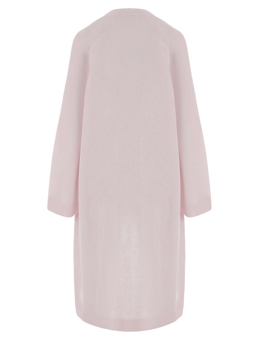 Sa Su Phi Long Open Cashmere And Silk Knit Cardigan
