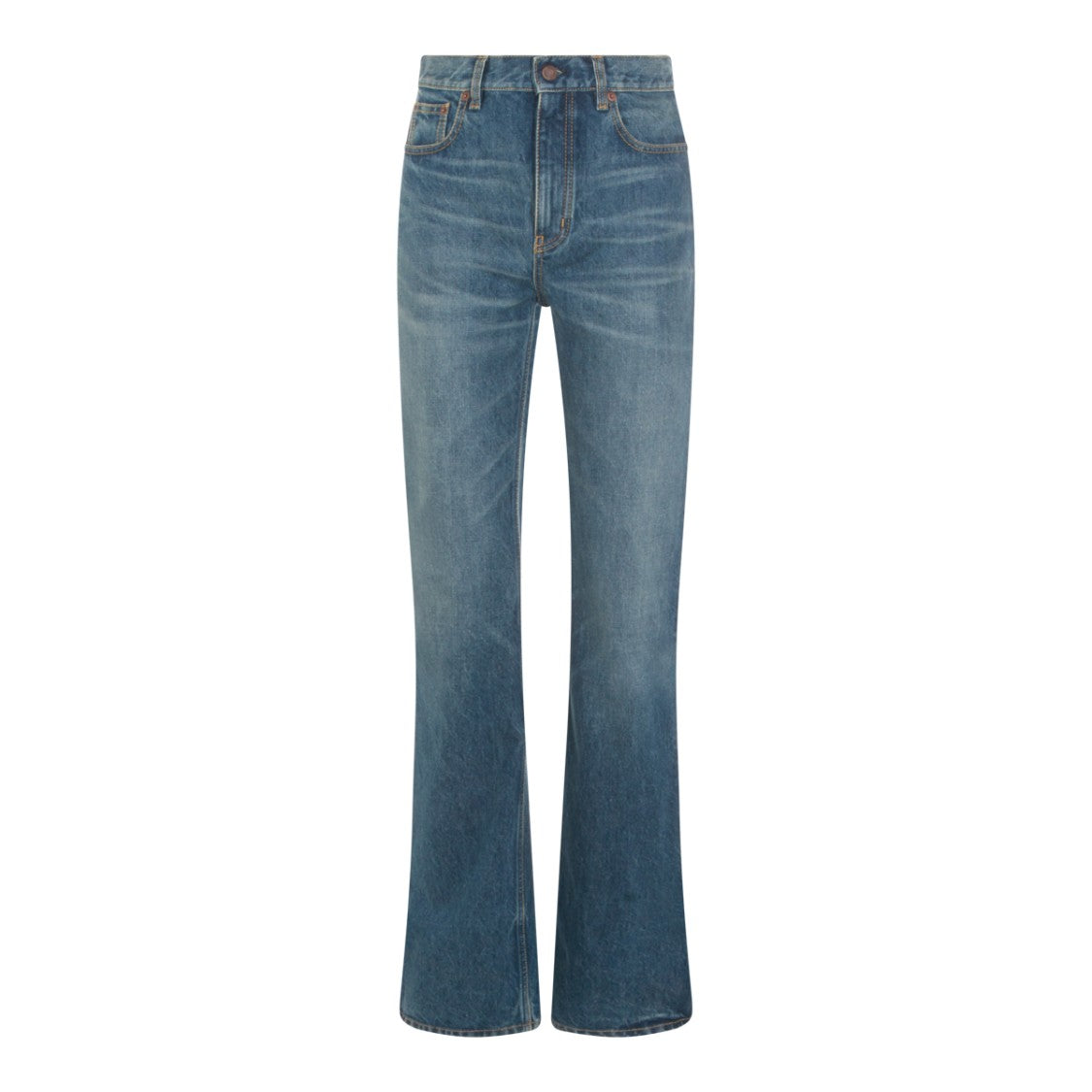 Chloé Blue Cotton Jeans