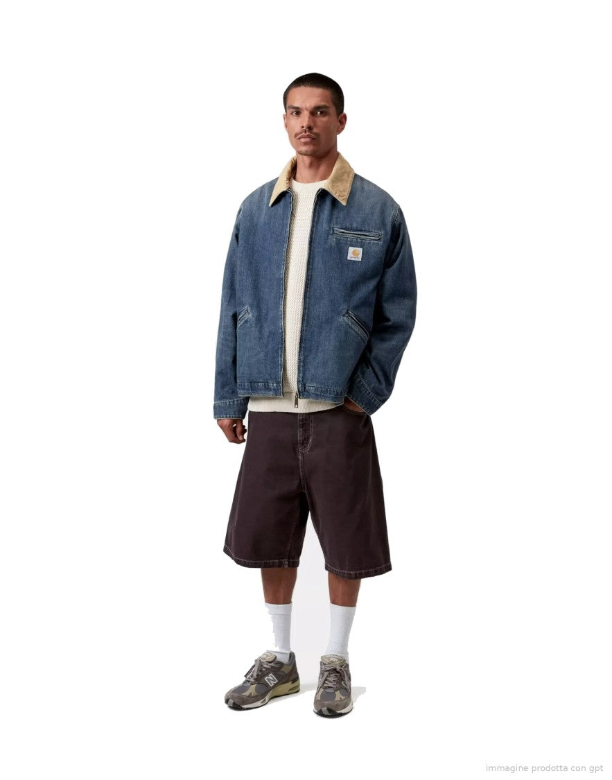 Carhartt Wip Black Clapton Structured Work Jacket