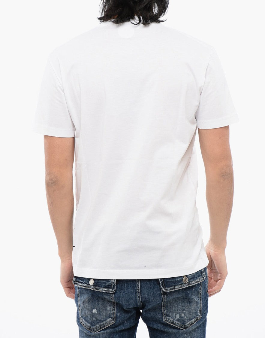 Dsquared2 Cool Fit Dsq2 Logo T-Shirt With Bold Side Print
