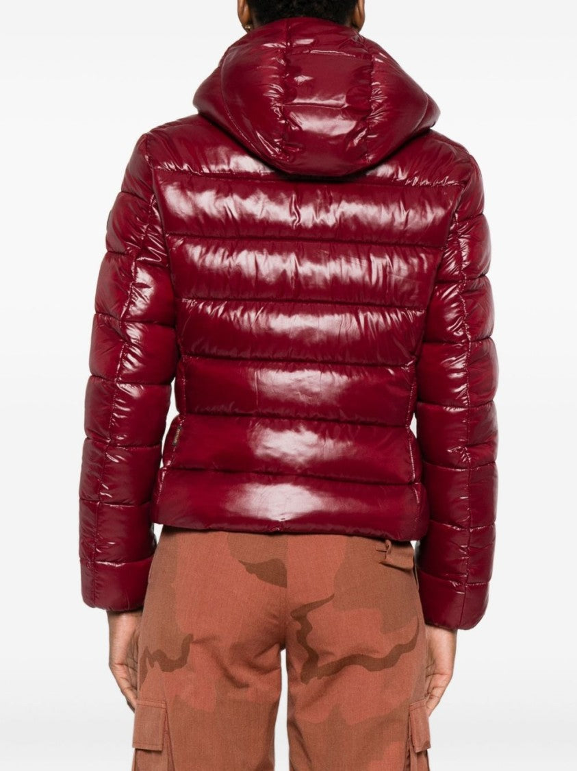 Save The Duck Cropped Puffer-Style Jacket With High Collar